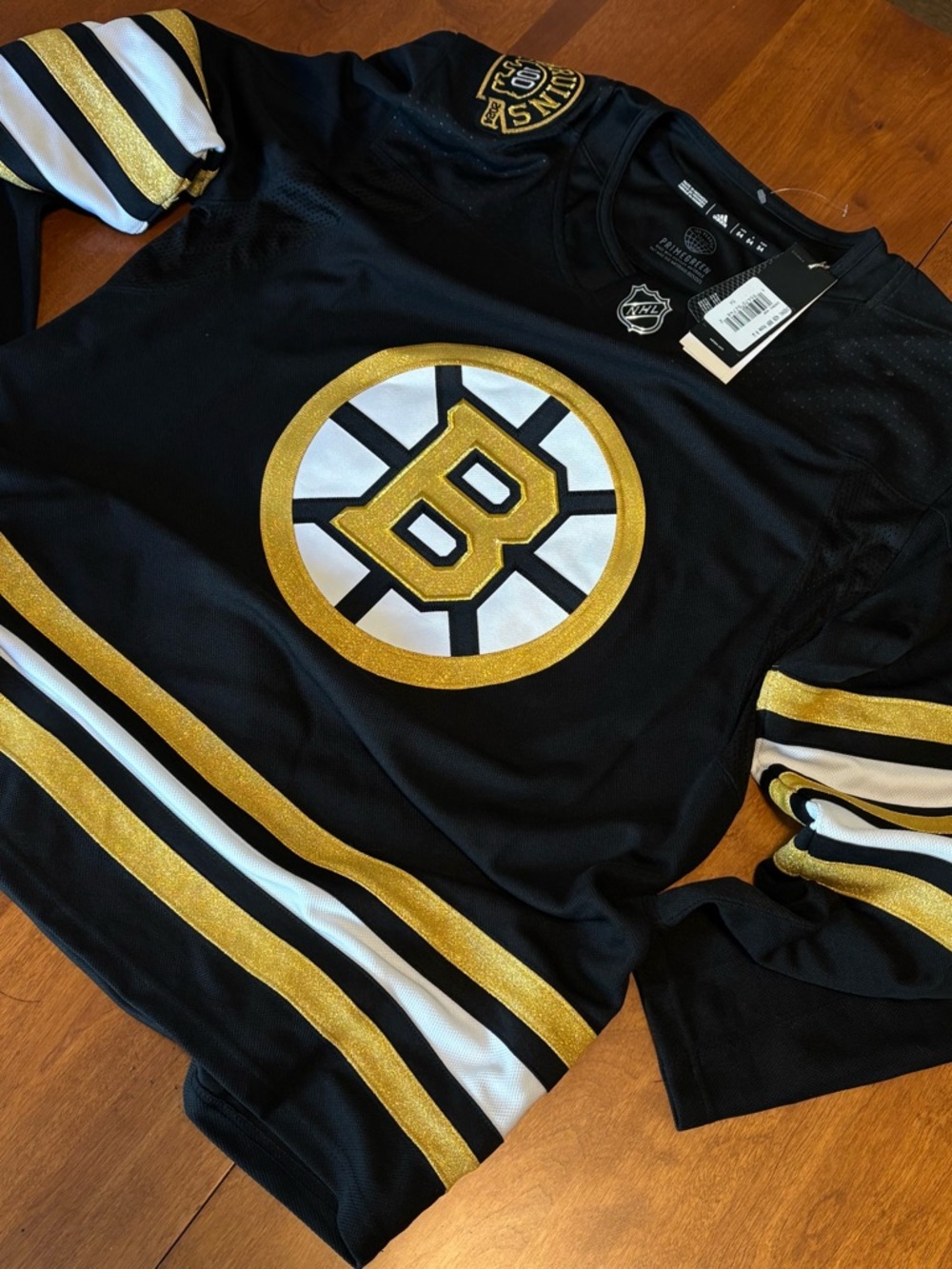 Boston Bruins Adidas Centennial Celebration Home Jersey
